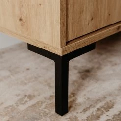 Loftscape Buffet haut Brochet - Imitation chêne / Noir 26 Loftscape Buffet haut Brochet - Imitation chêne / Noir -Buffets hauts Soldes 1000363059 220704 036 DETAILS P000000001000363059