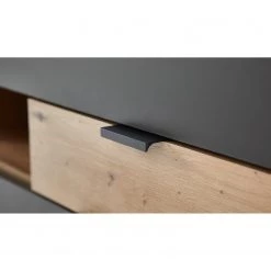 Fashion For Home Buffet haut Leox - Avec éclairage inclus - Graphite / Imitation chêne artisan 8 Fashion For Home Buffet haut Leox - Avec éclairage inclus - Graphite / Imitation chêne artisan -Buffets hauts Soldes 1000364262 220719 045 DETAILS P000000001000364262