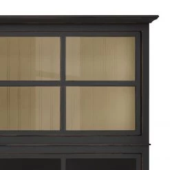 Maison Belfort Buffet haut Azjana - Noir / Pin crème -Buffets hauts Soldes highboard azjana pinie teilmassiv 3394413