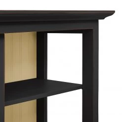 Maison Belfort Buffet haut Azjana - Noir / Pin crème -Buffets hauts Soldes highboard azjana pinie teilmassiv 3394425