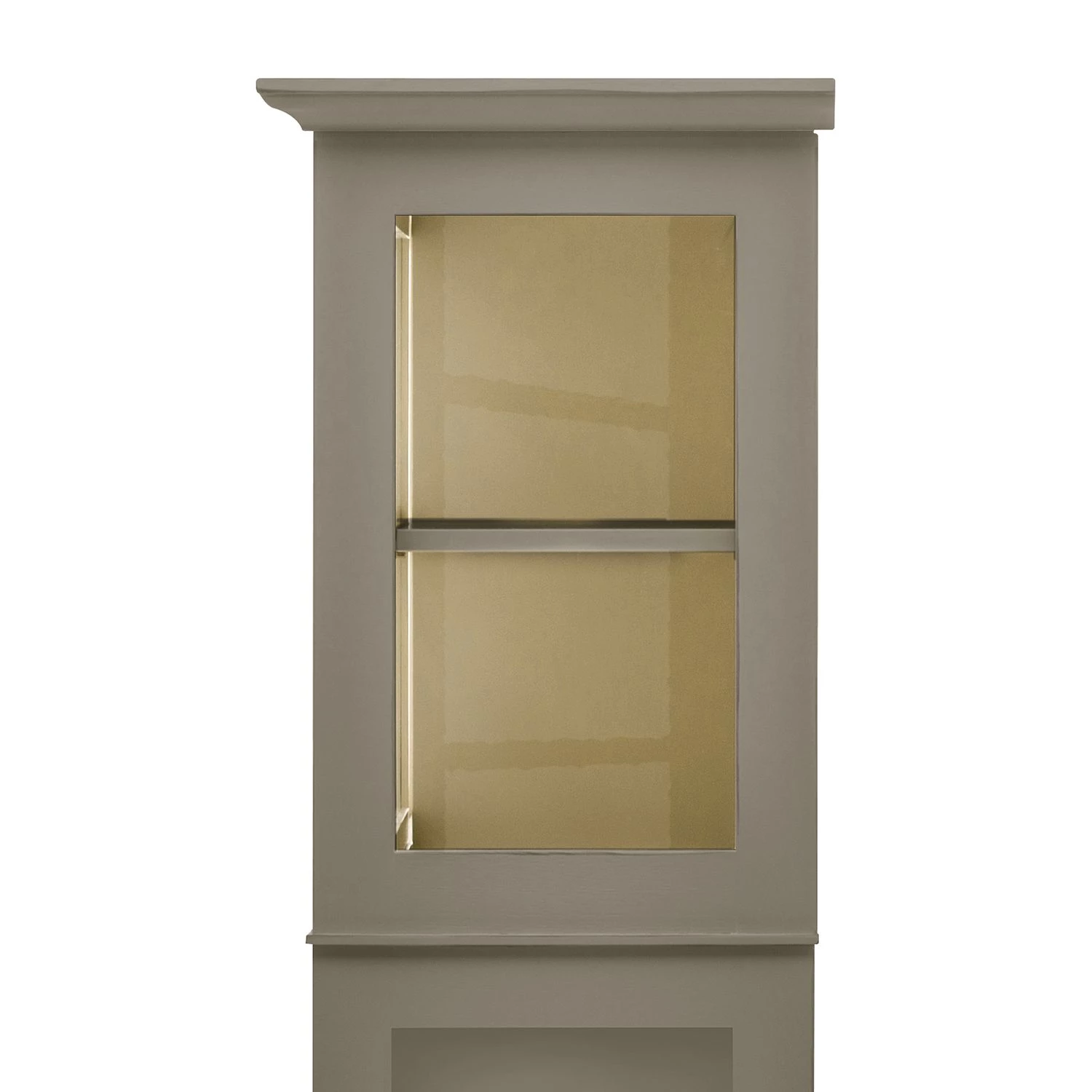 Maison Belfort Buffet haut Azjana - Granite / Pin crème 7 Maison Belfort Buffet haut Azjana - Granite / Pin crème – Image 7