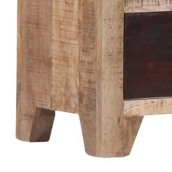 Ars manufacti Commode haute Curenna I - Manguier partiellement massif - Manguier / Marron -Buffets hauts Soldes highboard curenna mango teilmassiv 4419456