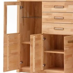 Ars Natura Buffet haut Majona II - Duramen de hêtre 13 Ars Natura Buffet haut Majona II - Duramen de hêtre -Buffets hauts Soldes highboard kristina inkl beleuchtung kernbuche massiv 981026