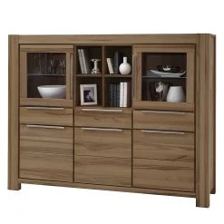 Ars Natura Buffet haut Pia II - Chêne sauvage massif huilé - Sans éclairage