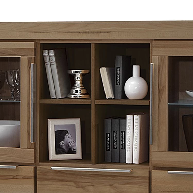 Ars Natura Buffet haut Pia II - Chêne sauvage massif huilé - Sans éclairage 4 Ars Natura Buffet haut Pia II - Chêne sauvage massif huilé - Sans éclairage – Image 4