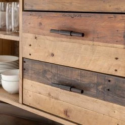 Ars manufacti Buffet haut Tamati - Pin parasol massif -Buffets hauts Soldes highboard tamati pinie massiv 4922584