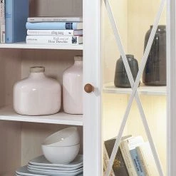 Maison Belfort Commode haute Ummanz II - Epicéa blanc 8 Maison Belfort Commode haute Ummanz II - Epicéa blanc -Buffets hauts Soldes hochkommode ummanz ii kiefer massiv kiefer weiss kiefer honig 5087152