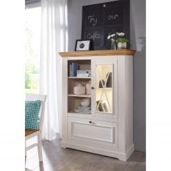 Maison Belfort Commode haute Ummanz II - Epicéa blanc 9 Maison Belfort Commode haute Ummanz II - Epicéa blanc -Buffets hauts Soldes hochkommode ummanz ii kiefer massiv kiefer weiss kiefer honig 5088596
